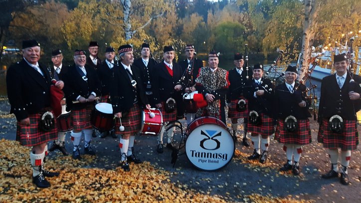 Tannasg Pipe Band - STOCKHOLM